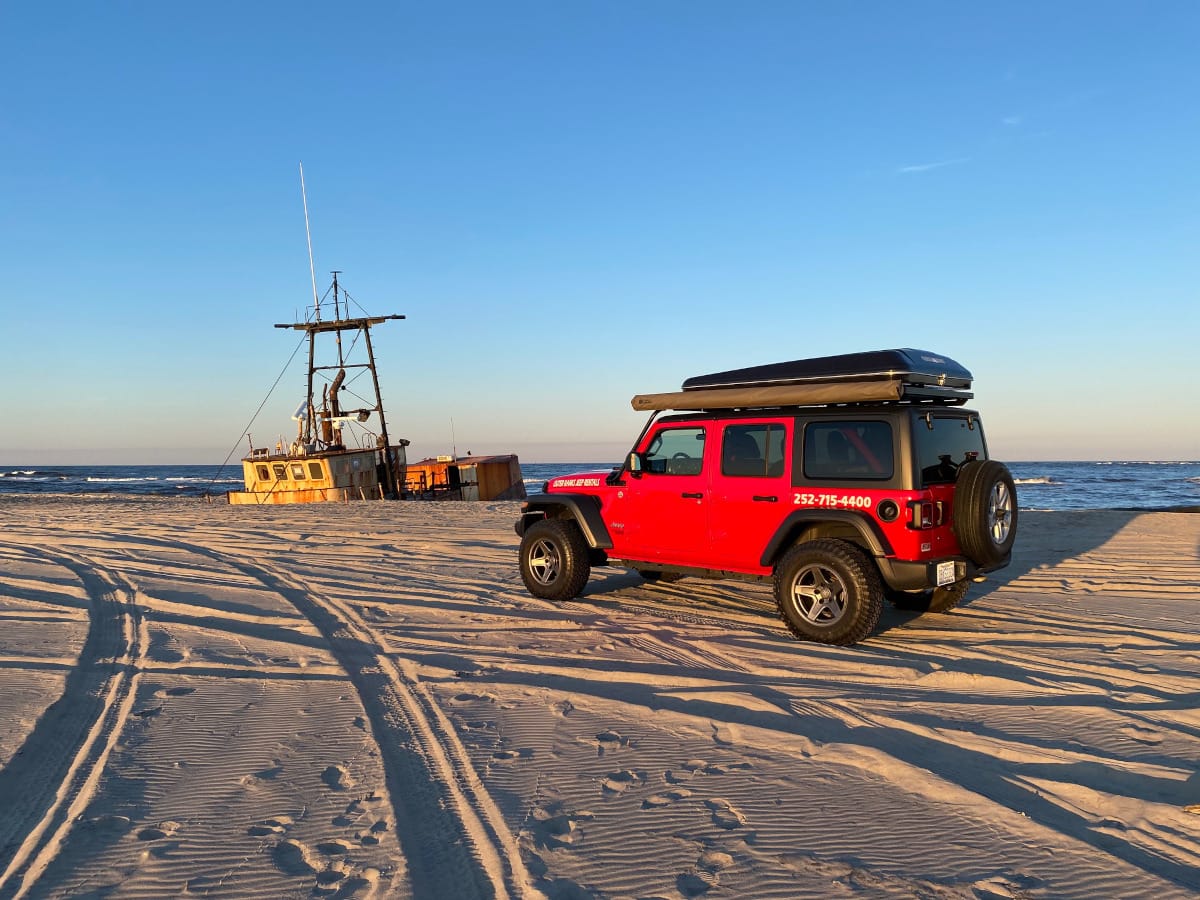 Camper Jeep Outer Banks Jeep Rentals